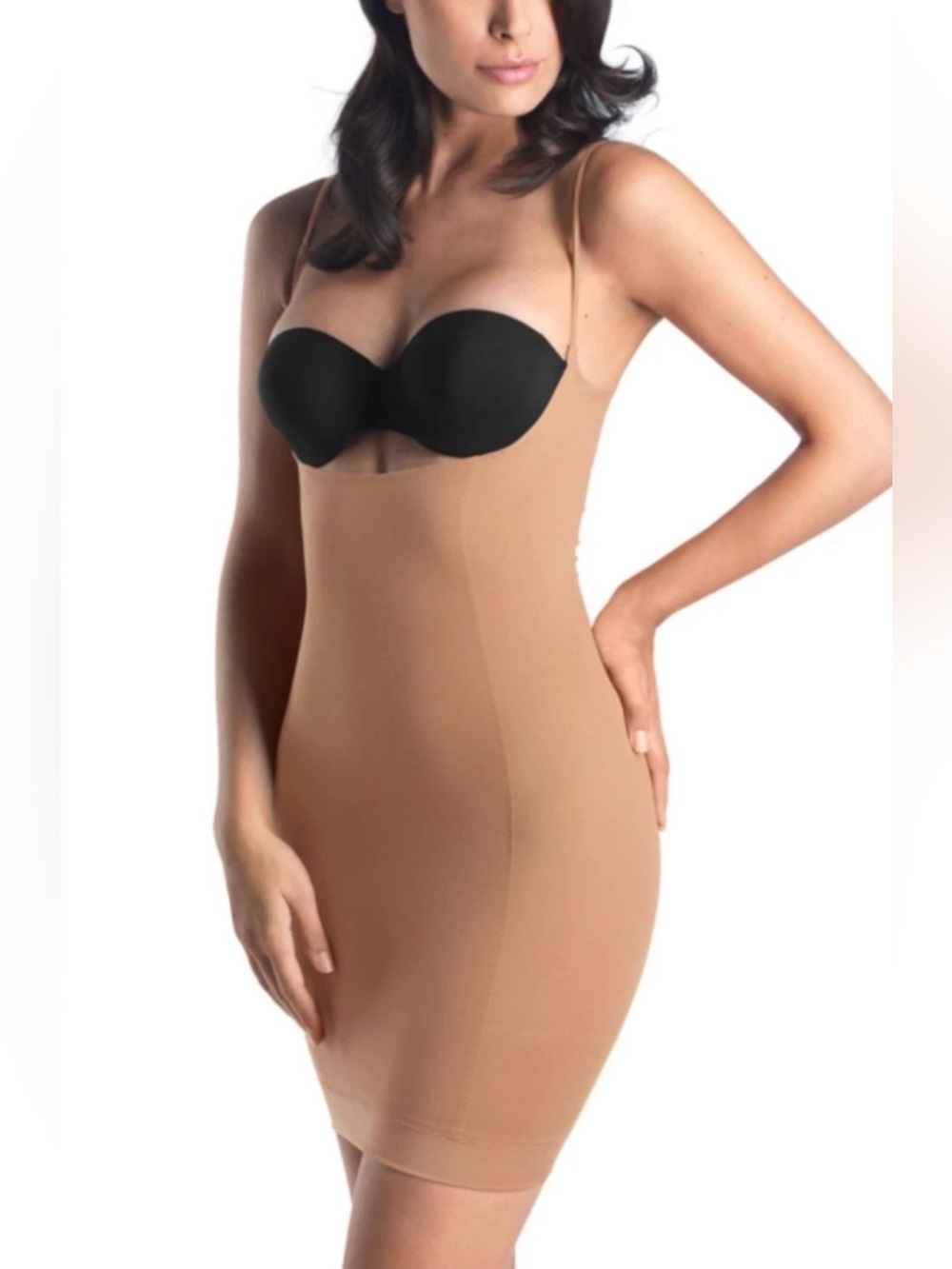 HANRO Large Natural Shaping Bodydress Nude Slimming Shapewear Undergarments